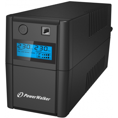 PowerWalker - 850 VA line interactive UPS LCD