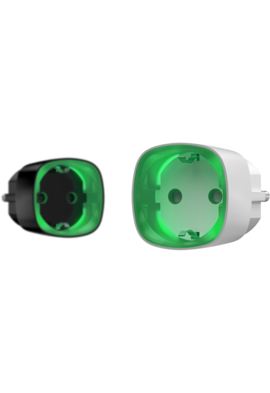 AJAX Socket WH - Vezeték nélküli intelligens dugalj, energiafigyelővel - Fehér szín